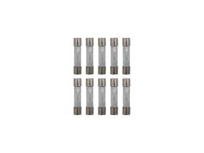 BIKE IT 15amp 30mm Pack Of 10 Glass Fuses