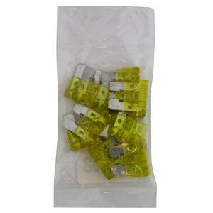 BIKE IT 20amp Blade Pack Of 10 Fuses click to zoom image