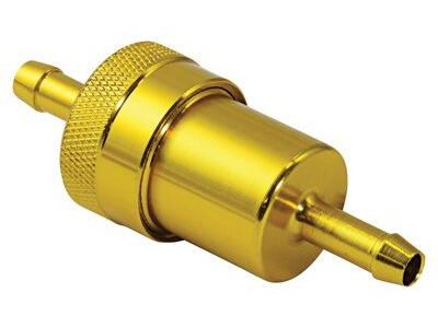 BIKE IT Original Anodised Gold 6mm Fuel Filter