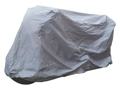BIKE IT Standard Rain Cover - Grey - Medium Fits Up To 600cc