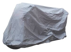 BIKE IT Standard Rain Cover - Grey - Large Fits 750-1000cc 