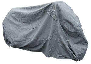 BIKE IT Premium Rain Cover - Grey - Large Fits 750-1000cc 