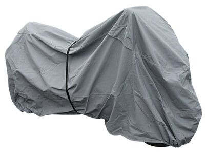 BIKE IT Premium Rain Cover - Grey -XL Fits 1200cc And Over