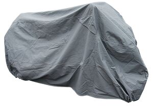 BIKE IT Premium Rain Cover - Grey -XL Fits 1200cc And Over click to zoom image