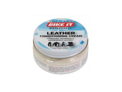 BIKE IT Leather Conditoner And Water Repellency Cream 100g