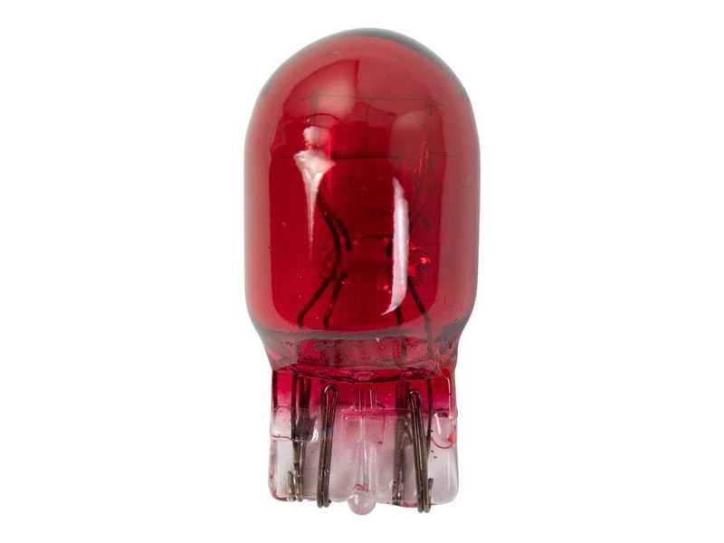 BIKE IT Red Tint Rear Light Bulb For Honda 12V 21/5W T20 Wedge 5471A click to zoom image