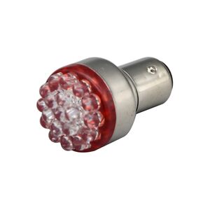 BIKE IT 12V Red LED Bulb BAY15D click to zoom image