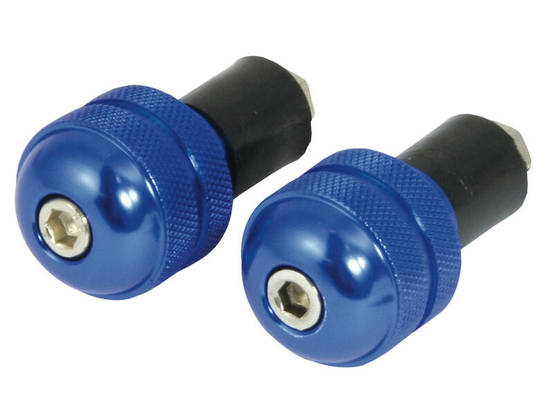 BIKE IT Blue 13mm Round Bar End Weights click to zoom image