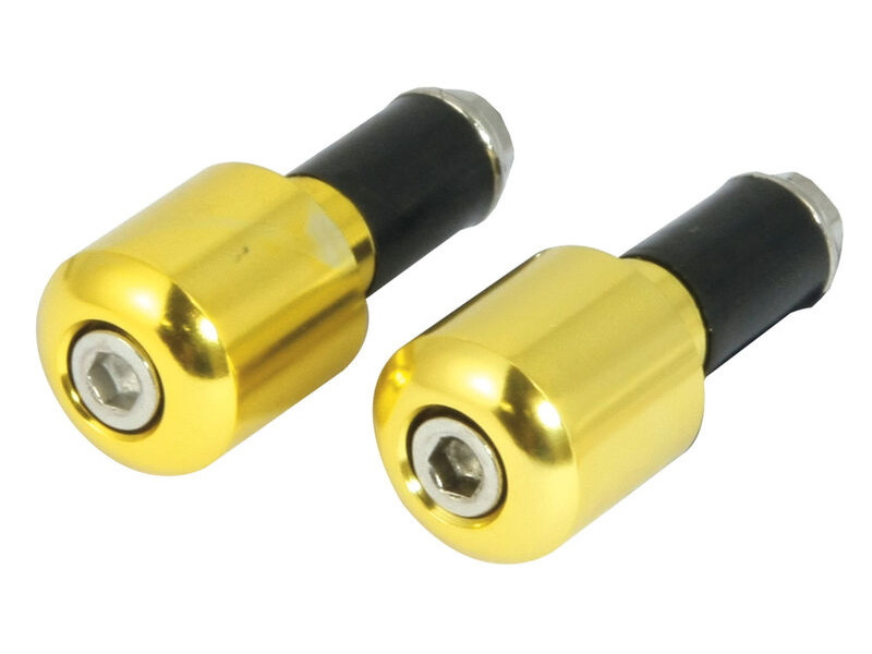 BIKE IT Gold 13mm Slim Bar End Weights click to zoom image