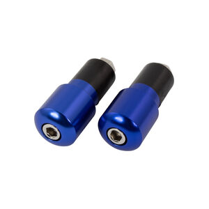 BIKE IT Blue 18mm Slim Bar End Weights 