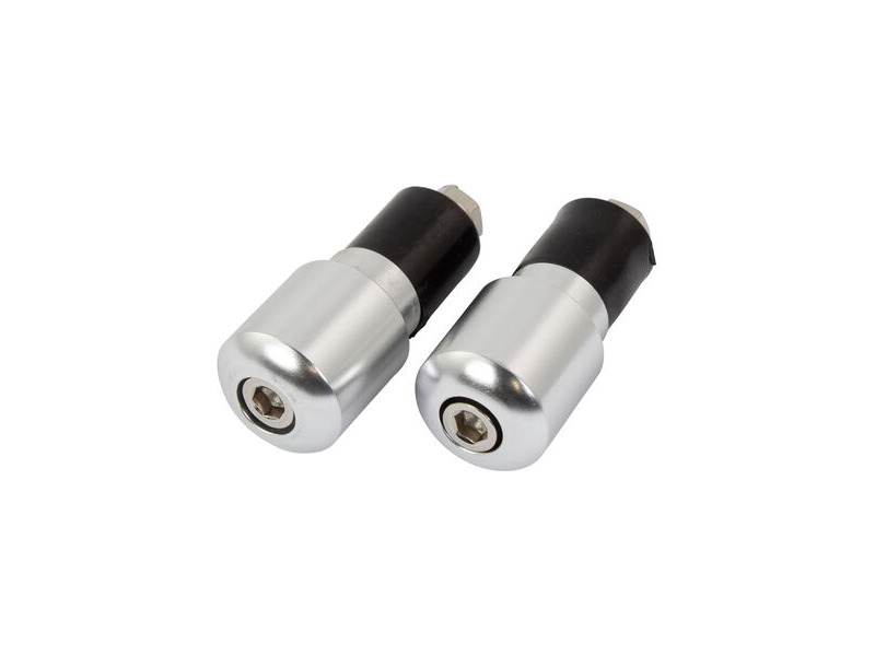 BIKE IT Chrome 18mm Slim Bar End Weights click to zoom image