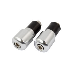 BIKE IT Chrome 18mm Slim Bar End Weights 