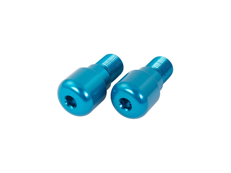 BIKE IT Yamaha R6 Blue Bar End Weights click to zoom image