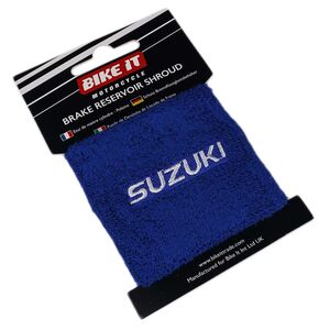 BIKE IT Brake Reservoir Protector Shroud Blue Suzuki click to zoom image