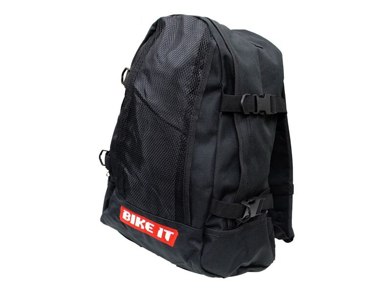 BIKE IT Backpack - Black click to zoom image