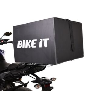 BIKE IT Motorcycle Courier Multi-Functional Delivery Box (53x53x38cm 107lt) click to zoom image