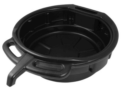 BIKE IT 10 Litre Oil Drain Pan With Pourer And Grip Handles