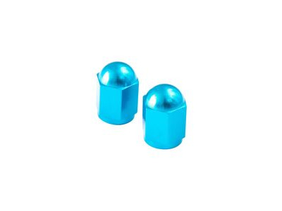 BIKE IT Hexagon Valve Caps - Blue