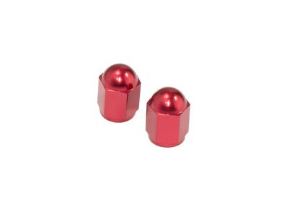 BIKE IT Hexagon Valve Caps - Red