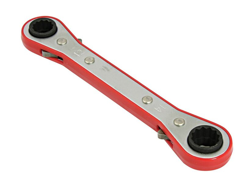 BIKE IT 4-In-1 Ratchet Ring Spanner click to zoom image