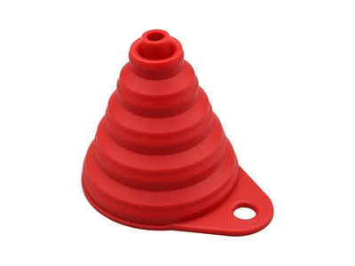 BIKE IT Silicone Funnel Red