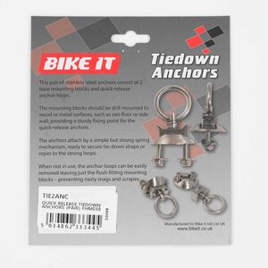 BIKE IT Quick Release Tiedown Anchors click to zoom image