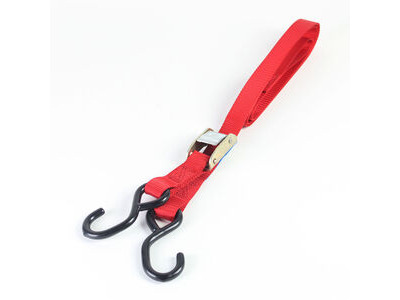 BIKE IT 2 Piece Red Autolock Tiedown