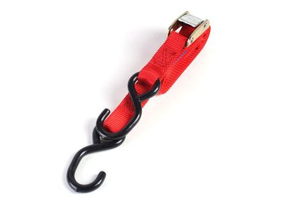 BIKE IT 4 Piece Red Autolock Tiedown