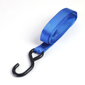 BIKE IT 4 Piece Blue Ratchet Tiedown click to zoom image