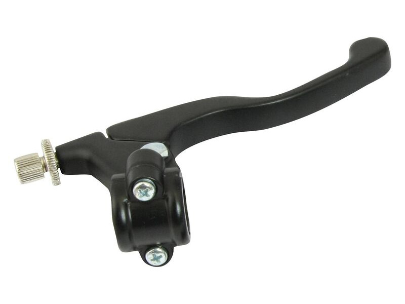 BIKE IT Brake Lever Assembly Universal Short Black click to zoom image