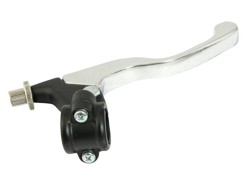 BIKE IT Brake Lever Assembly Universal Short Chrome / Black click to zoom image