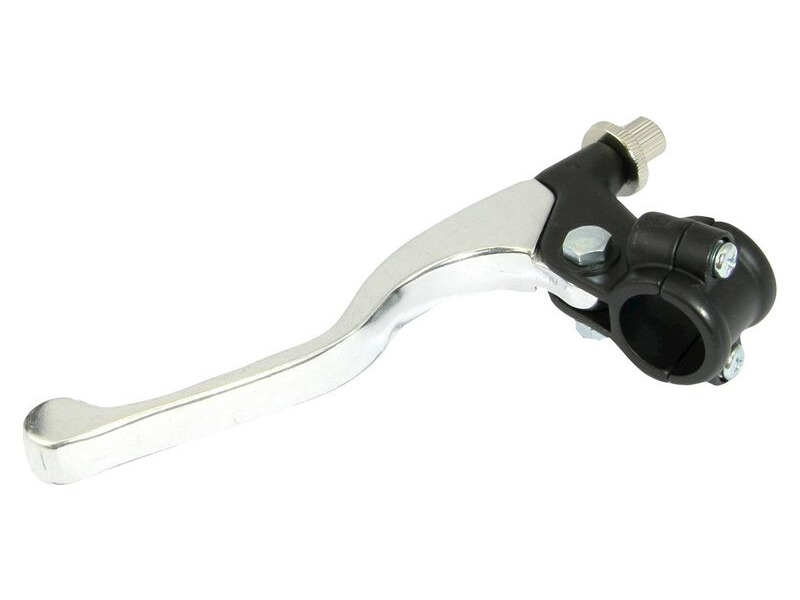 BIKE IT Clutch Lever Assembly Universal Short Chrome/ Black click to zoom image