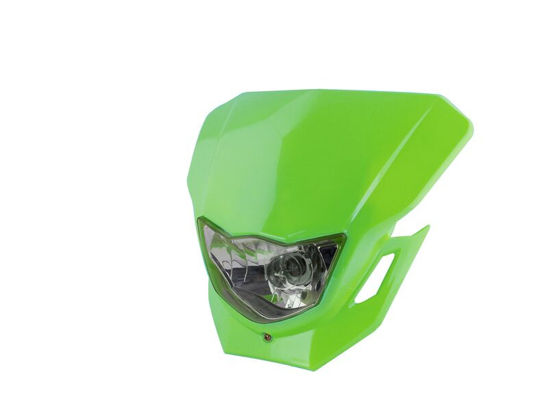 BIKE IT Universal Dart Headlight Green 12V 35/35W click to zoom image