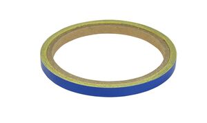 BIKE IT 7mm Dark Blue Reflective Wheel/Body Stripes 