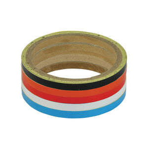 BIKE IT Pack Of 5 7mm Reflective Wheel / Body Stripes - Mixed Colours click to zoom image