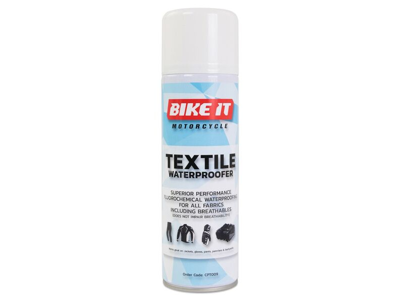 BIKE IT Textile Waterproofer And Protector 300ml click to zoom image