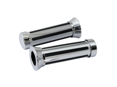 BIKE IT Grips Rail Type Plain Chrome 25mm