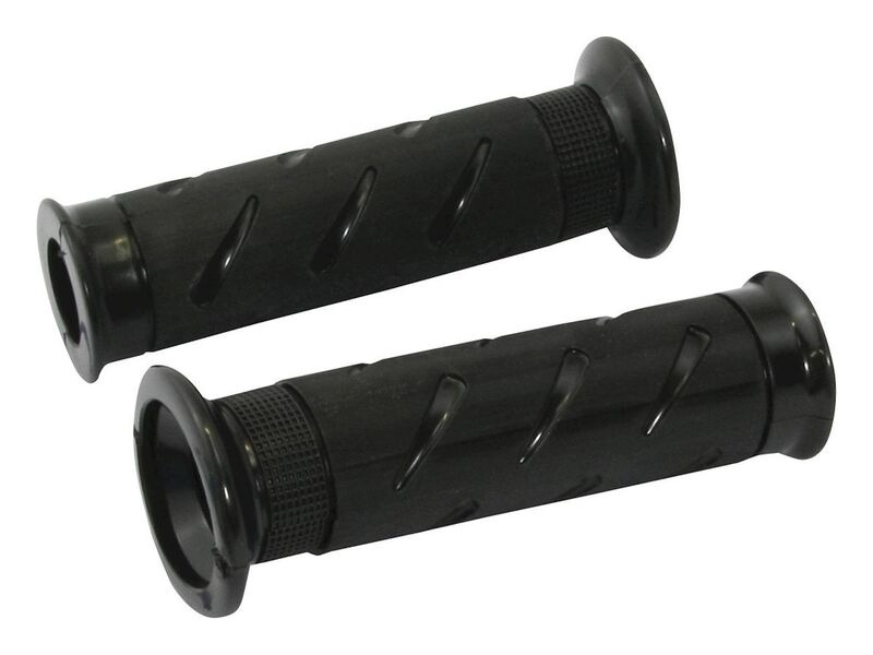 BIKE IT Black Grips Honda Type 22mm/22mm For Quad / ATV / Jetski click to zoom image