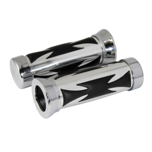 BIKE IT Grips Chrome Chopper Cushion 25mm 