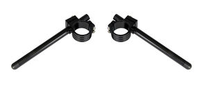 BIKE IT 50mm High Black Clip-On Bar Kit 