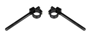 BIKE IT 51mm Black Clip-On Bar Kit 