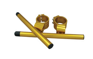 BIKE IT 53mm Gold Clip-On Bar Kit 