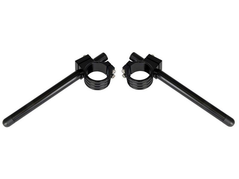 BIKE IT 41mm Black Clip-On Bar Kit click to zoom image