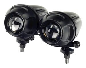 BIKE IT Twin-Round Dominator-2 Projector Headlight H1 Left Dip click to zoom image