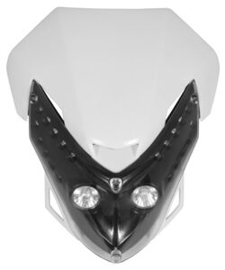 BIKE IT Universal Spectre Fairing Headlight White 