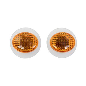 BIKE IT Micro Slim Fairing Indicators With Amber Lens 