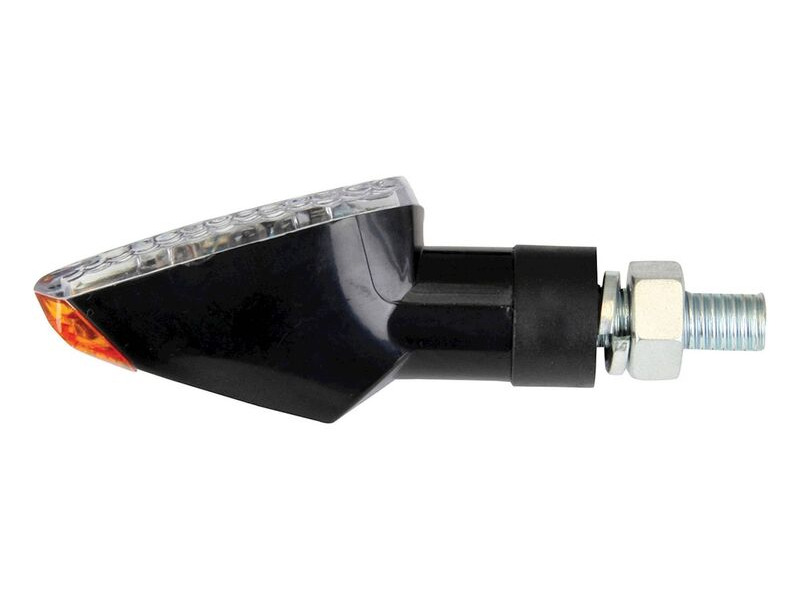 BIKE IT LED Peak Indicators With Black Body And Clear Lens click to zoom image