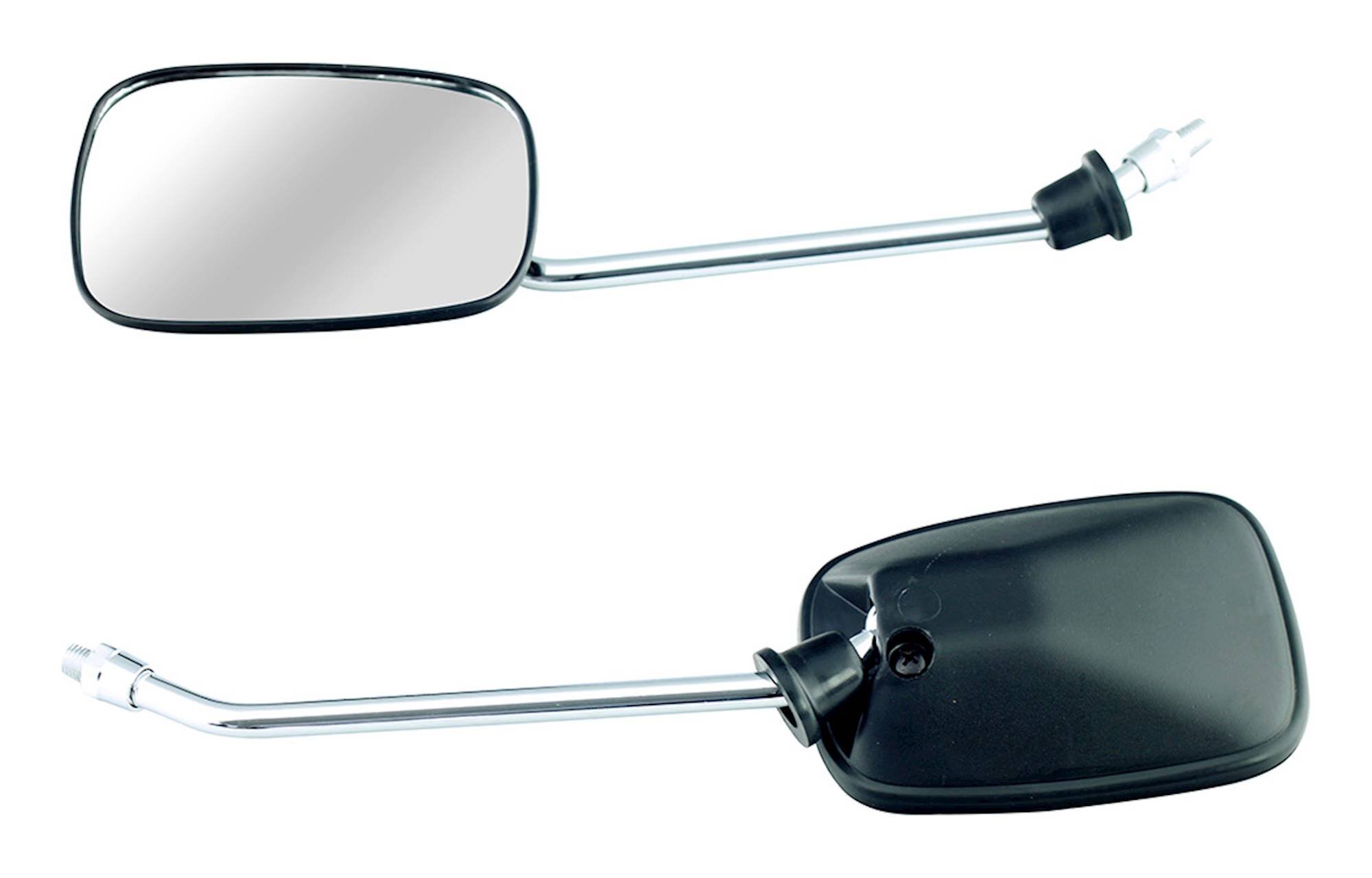 BIKE IT Black Square Universal Mirrors U64532 17.99