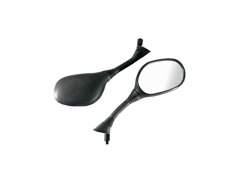 BIKE IT Right Hand Universal 8mm Scooter Mirror - #USCOOTR click to zoom image