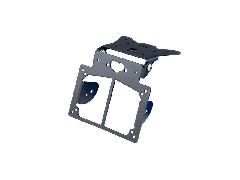 BIKE IT Universal Number Plate Hanger Bracket With Indicator Mounts click to zoom image